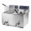 Électrique friteuse Double Professionnel avec Robinet