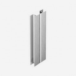 Multi-angle Aluminium Brossé Plinthe PVC Cuisine