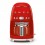 Style des années 50 rouge goutte à goutte cafetière