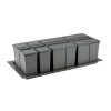 Kit Cube Corbeille de Recyclage Vert Maxi XL