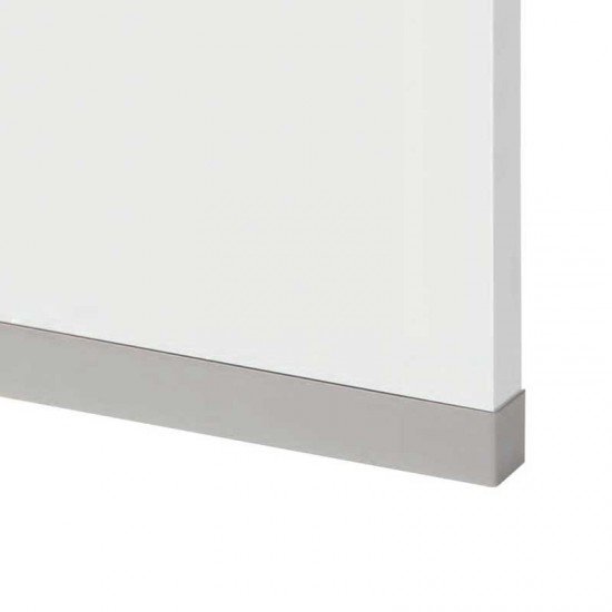 Profil Protecteur en Acier Inoxydable pour le Côté de la Cuisine