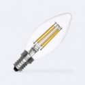 Ampoule Filament LED E14 6W 720 lm C35 Bougie