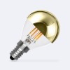 Ampoule Filament LED E14 4W 400 lm G45 Gold Reflect 2200K