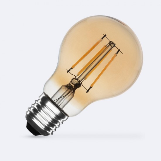 Ampoule à Filament LED E27 6W 600 lm A60 Gold