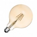 Ampoule à filament LED E27 6W 600 lm dimmable G125 Gold 2700K