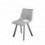 Chaise BRIANA gris clair