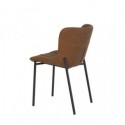 Chaise MAYKA marron