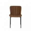Chaise MAYKA marron