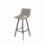 Tabouret haut ASTON taupe