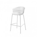 Tabouret AXEL blanc