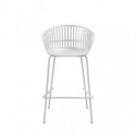 Tabouret AXEL blanc