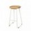 Tabouret bas JOEL blanc