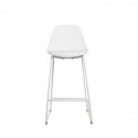 Tabouret bas JAKE blanc