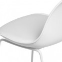 Tabouret bas JAKE blanc