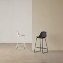 Tabouret bas JAKE blanc