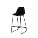 Tabouret bas JAKE noir