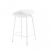 Tabouret bas NETTA blanc