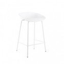 Tabouret bas NETTA blanc