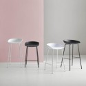 Tabouret bas NETTA blanc