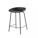 Tabouret bas NETTA noir