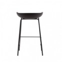 Tabouret bas NETTA noir