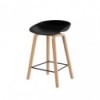 Tabouret bas RUTH noir