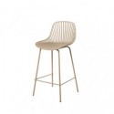 Tabouret bas PEYTON beige