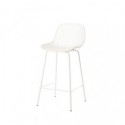 Tabouret bas PEYTON blanc