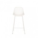Tabouret bas PEYTON blanc