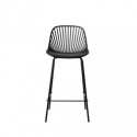 Tabouret bas PEYTON noir