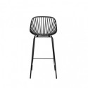 Tabouret bas PEYTON noir