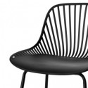 Tabouret bas PEYTON noir
