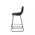 Tabouret bas ALFIE gris foncé