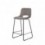 Tabouret bas ALFIE gris clair