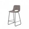 Tabouret bas ALFIE gris clair