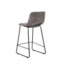 Tabouret bas ALFIE gris clair