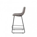 Tabouret bas ALFIE gris clair