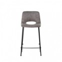 Tabouret bas ALFIE gris clair