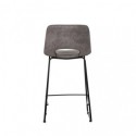 Tabouret bas ALFIE gris clair