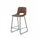 Tabouret bas ALFIE marron