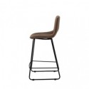 Tabouret bas ALFIE marron