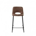 Tabouret bas ALFIE marron