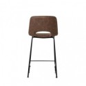 Tabouret bas ALFIE marron