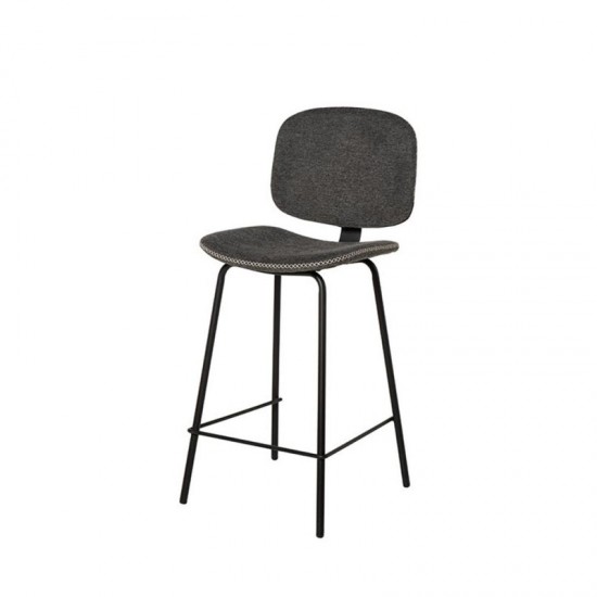 Tabouret LOGAN gris foncé