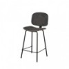 Tabouret LOGAN gris foncé