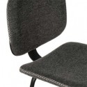 Tabouret LOGAN gris foncé