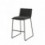 Tabouret bas BRANDON gris foncé
