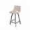 Tabouret bas CLARK beige