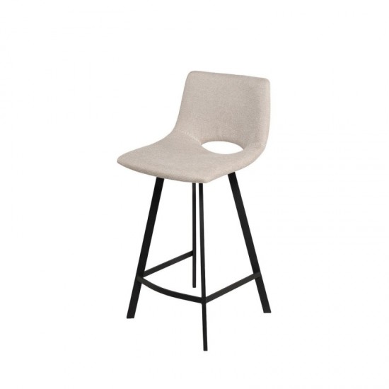 Tabouret bas CLARK beige
