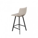 Tabouret bas CLARK beige